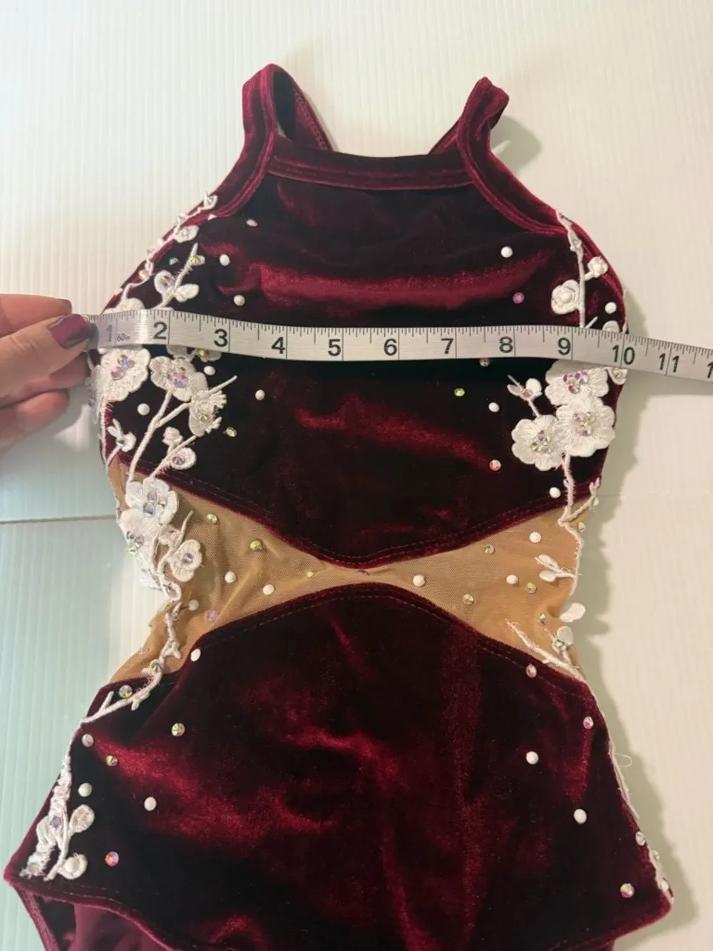 Glamour red burgundy